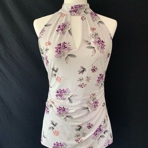 WHBM Halter Jersey Knit Top